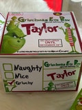 The Green Guy! Christmas Box Labels only! You Print Labels No Box Provided with Bonuses!!