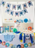 Oneder The Sea Birthday Bundle Ocean First Birthday Sea Creature Birthday Party Decorations Nautical 1st Birthday Decor Oneder The Sea Decor