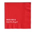 Christmas Cocktail Napkins - Funny Holiday Party Decor, Adult-Oriented Bar Napkins SN02024