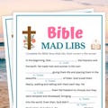 Bible Games, Madlibs, Bible Study Games, Bible Games for Kids, Sunday School Game, Youth Group, Womens Ministry Games, Mad Libs Story