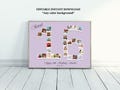 16th Birthday Photo Collage, 16th Birthday Gift, Birthday Number 16 Printable, 16th Photo Collage Template, Editable 16th Birthday Poster