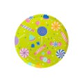 It's A Birthday Candy Small Plates - 8 pk.