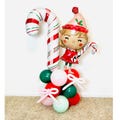 Oh What fun Elf Balloon Christmas Balloon Friendsmas Christmas Birthday Pink Christmas Oh What Fun to be One Pink Elf Girl Elf Breakfast