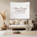 Same Cowboy Forever Bachelorette Banner | Last Rodeo Bachelorette Backdrop | Western Bachelorette Decor | Nashville Bachelorette (80" x 68")