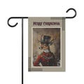Bidtheewell Christmas Dapper Deer Garden Flag 12x18 Vertical Double Sided Merry Christmas Outside Decorations Yard Flag FREE SHIPPING