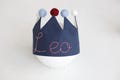 Personalized Keepsake for First Birthday and Special Occasions | Hand Embroidered Crown for Baby and Children's Birthdays | Gift For Baby