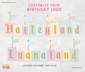DIY Customize Disneyland Party Sign- Digital file- Birthday logo mouse theme park
