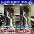 Custom Wedding Retractable Banner Stand INCLUDED with full color print | Adjustable banners| Wedding Banner Stand | Wedding Display