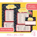 What's Your Elf Name? Poster | Instant Digital Download | Christmas Party Game | png | jpg | pdf | A4 and 8x5"x11" Printable