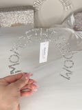 Mother of the Groom Gift Headband, Bridal Party Gifts, Mother Wedding Day Gift, Mom Of Groom Present, Mother Of The Bride Tiara