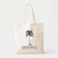 Modern Palm Tree Tote - Wedding Welcome Bag - Custom Wedding Tote - Bachelorette Gift Bags - Destination Wedding Tote - Mexico Wedding
