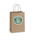 Starbucks Inspired Gift Bags, Party Favor Gift Bag, Birthday Party Favors