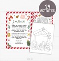 Printable Christ-Centered Elf Kit - 24 Days of Elf Notes and Activities Focused on Jesus—instant Download.