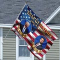 Trump 47th President House Flag, Donald Trump And JD Vance 2024 Inauguration Day Flag, Trump Won 2024 House Flag, Trump Vance Flag