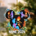Disney Elemental Ember And Wade Ornament, Elemental Ornament, Disney Elemental, Disney Family Ornament, Disneyworld Ornament CZLR10