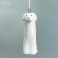 Porcelain Dog Hanger Decoration, Dog Lovers Keepsake Gift, Home Decoration, Hanging Animal Porcelain, Perfect Gift Idea
