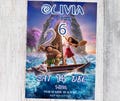 Moana 2 Birthday Invitation, Editable Moana Invitation, Printable Moana 2 Birthday Invitation, Moana Party Invite