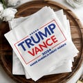 Trump Election Party Cocktail Napkins, Cocktail Napkins for Election Gathering, Vote Republican Trump Vance Election Day Decor