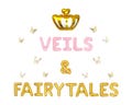 Veils & Fairytales Letter Balloon Kit Bachelorette Party Decorations Princess Balloons Princess Bachelorette Fairytale Bachelorette Decor