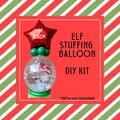 Personalized Elf Arrival Balloon Pop Me Elf  Advent Balloon Christmas 2024 DIY balloon kit!