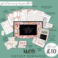 Christmas Printable Bundle | Advent Calendar, Kids Activities, Secret Santa Quiz, Savings Tracker, Elf Letter | Digital Download | Gift Idea