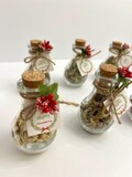 Christmas Tea Favors For Guests, Personalized Bulk gifts, Happy Holiday Favor, Loose Leaf Tea Favor, Tea Jars, Unique gift, Herbal Tea Gifts
