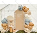 160 Retro Balloon Arch White Sand Brown Globos Baby Shower Girl Happy Birthday Gender Reveal Kids Party Decor Graduation Wedding Decoration