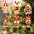 Mickey and Friends Main Street Bakery Ornament, Disney Gingerbread Ornament, Disney Christmas Ornament, Christmas Cookies Ornament VNAV10