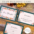 Team Building Gratitude Game | Appreciation Cards for Office Events, Thanksgiving | Games for Office Events | Gratitude Icebreaker