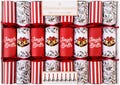 Jingle Bells Musical Hand Bells Luxury 12" Christmas Crackers (8 Pack)