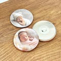 Customize Fridge Magnet with Baby Picture Baptism Favor Custom Photo Refrigerator Magnet Baby Baptism Souvenir Christening Gift for Guest
