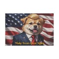 Donald Trump Dog flag for Patriots, Election Season, Fourth of July, President's Day, Political Merchandise