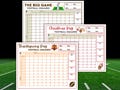 Football Squares Bundle, Football 100 Squares Game