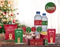 Christmas Favor Bundle Canva Template | Printable Labels for Water Bottles, Chocolate Bars, Cupcakes, Pringles, Capri Sun & Snack Bags