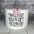 Finally Got You A Gift You Can Use! Don't Flush it All Away. Hard to shop for. Embroidered Toilet Paper. Gag gift. Funny gift. Unique Gift.