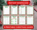 Christmas Game Bundle, Christmas Party Games, Instant download, Printable Christmas Games, Christmas Family Games, Christmas Trivia - CH010