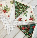 Festive Foliage Banner Mini Bunting Garland