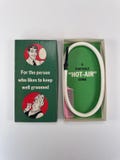 Vintage Novelty Gag Gift - "A Portable Hot-Air Comb" Well-Groomed Person Joke - Mid Century Modern Funny Gift