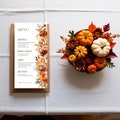 Editable Thanksgiving Menu, Friendsgiving Menu Editable, Thanksgiving Dinner Menu, Elegant Thanksgiving Menu, Printable Menu Dinner DIY