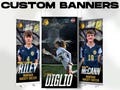 Custom Vinyl Banners Sports Personalized Outdoor Indoor