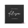 Personalised Birthday Guest Book, 21st Birthday, 40th Birthday, Milestone Birthday