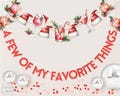 A Few Of My Favorite Things | Party Decor | Christmas Party Decor | Christmas Cocktails | Christmas Party