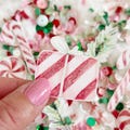 Peppermint Theme Birthday Party, Candy Cane Sweet One Birthday, Peppermint Dreams Christmas Confetti, Holiday Gift Filler, Candy Land Sweets
