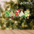 Personalized The Very Hungry Caterpillar Ornament, Custom Name Reading Book Christmas Ornament, Children's Books, Story Characters NFXY18