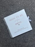 SOON TO BE Mrs Hen Do- Personalised Name and Date - Scrap Book, Photo Album, Keepsake, Memories, Gift, Hen Party. Wedding, Bride to Be, Mrs.