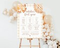 Cutie Pie First Birthday Milestone Board Sign | Editable Cutie Pie First Birthday Sign| Printable & Digital Cutie Pie Baby 1st Birthday Sign