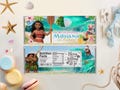 Moana Chocolate Bar Label, Moana Chocolate Bar Wrapper, Moana Chocolate Bar Wrapper Printable, DIGITAL FILE ONLY 0046