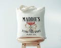 Tying the Knot' Bridal Party Favors | Coquette Bow  Bridesmaid Gift |  Bow-Themed Wedding Tote | Charleston destination themed Tote