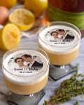 EDIBLE Cocktail Topper/Custom Photo Wedding Drink Topper/Wedding Reception Decor/Cocktail Drink Garnish Discs/Edible Portrait Wedding Topper