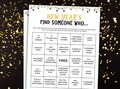 New Years Find Someone Who Game Printable New Years Eve Game New Years Guest Bingo Game NYE Game New Years Eve Party Game Mingle Bingo